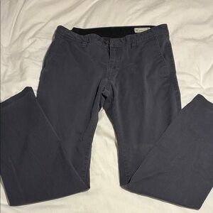 Volcom Men's Navy Blue Chinos